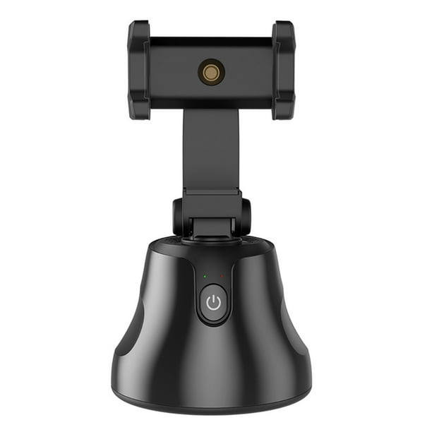 【NO APP】 Foxnovo 360/°Rotation Auto Face Tracker Stabilizer Cell Phone Holder Phone Smart Tracking Selfie Tripod Podcasting|Vlogging|Video Camera Stick Mount for iPhone//Android Phone